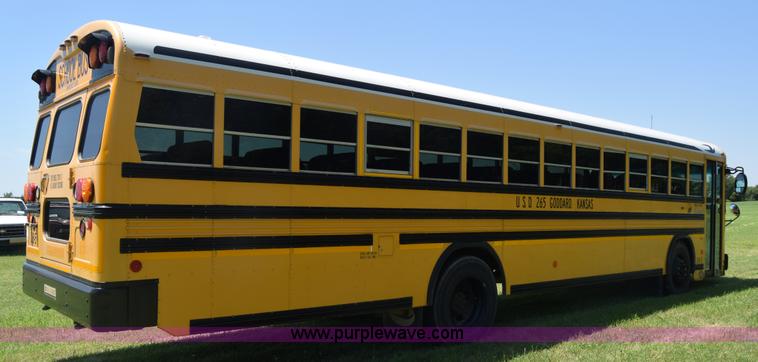 image for item K2974 2009 Blue Bird school bus