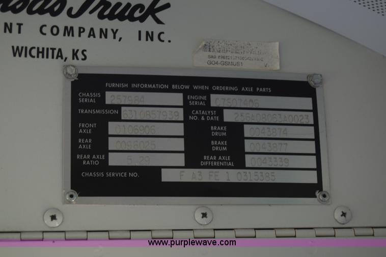 image for item K2974 2009 Blue Bird school bus