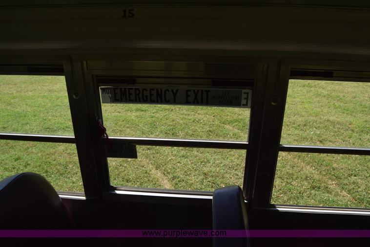 image for item K2974 2009 Blue Bird school bus