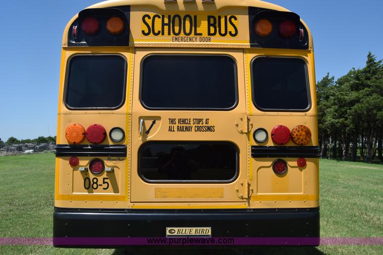 image for item K2974 2009 Blue Bird school bus