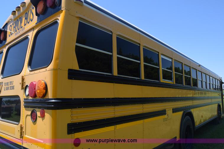 image for item K2974 2009 Blue Bird school bus