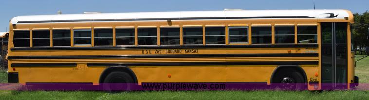 image for item K2975 2009 Blue Bird school bus