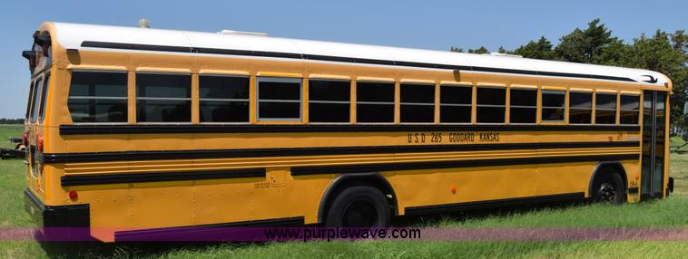 image for item K2975 2009 Blue Bird school bus