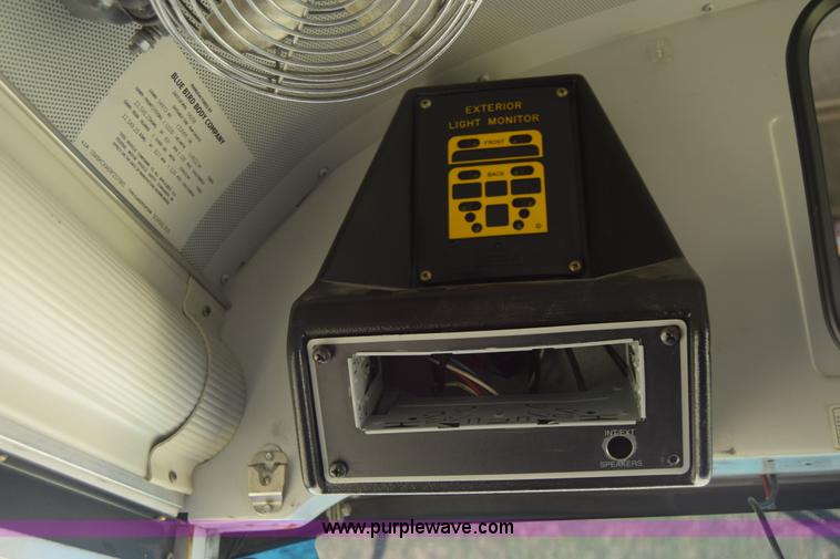 image for item K2975 2009 Blue Bird school bus