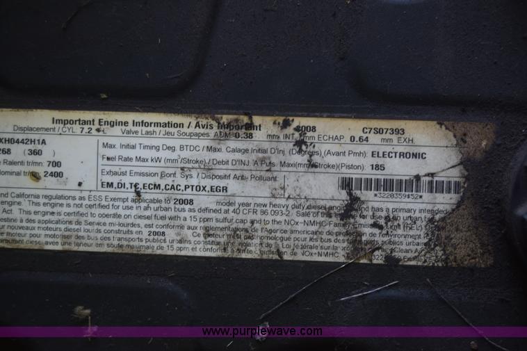 image for item K2975 2009 Blue Bird school bus