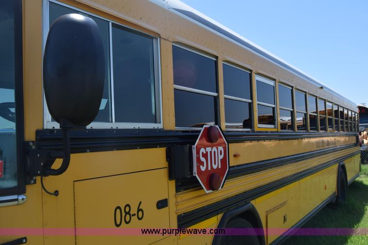 image for item K2975 2009 Blue Bird school bus