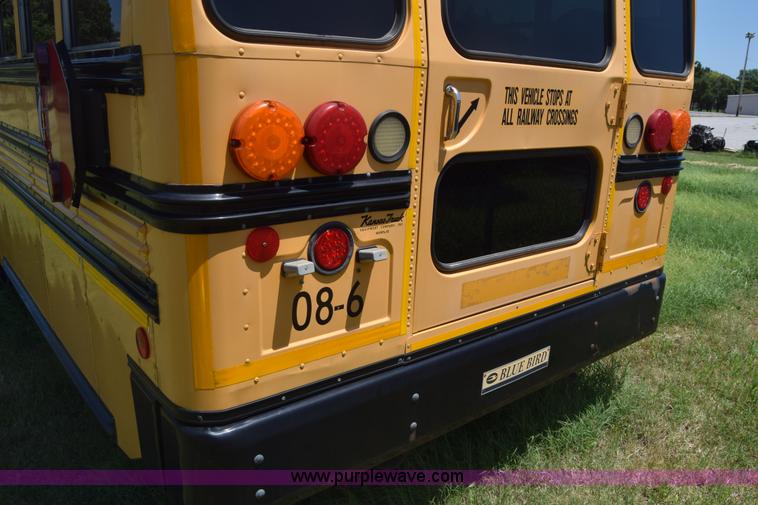 image for item K2975 2009 Blue Bird school bus