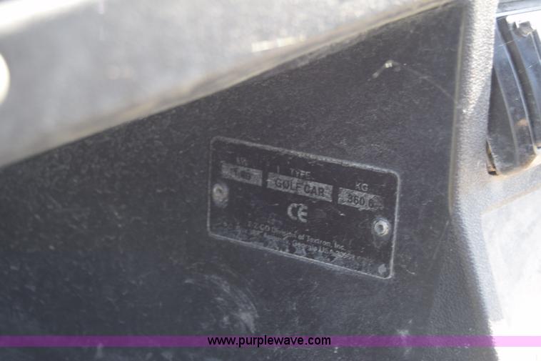 image for item K2976 1996 Ez-go golf cart