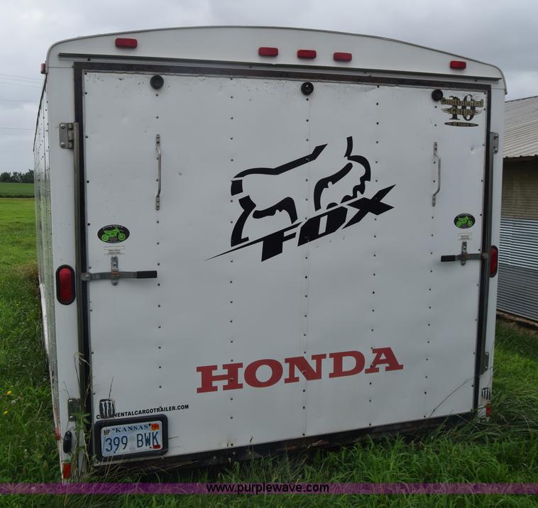 image for item K2992 2008 Forest River enclosed cargo trailer