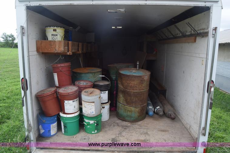 image for item K2992 2008 Forest River enclosed cargo trailer