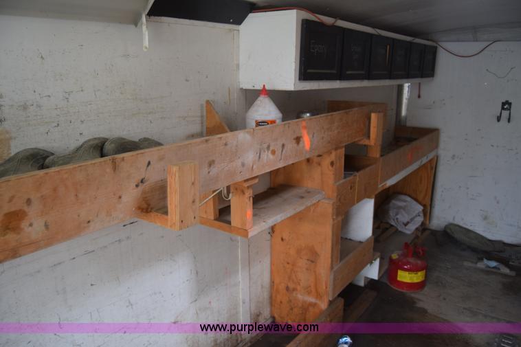 image for item K2992 2008 Forest River enclosed cargo trailer