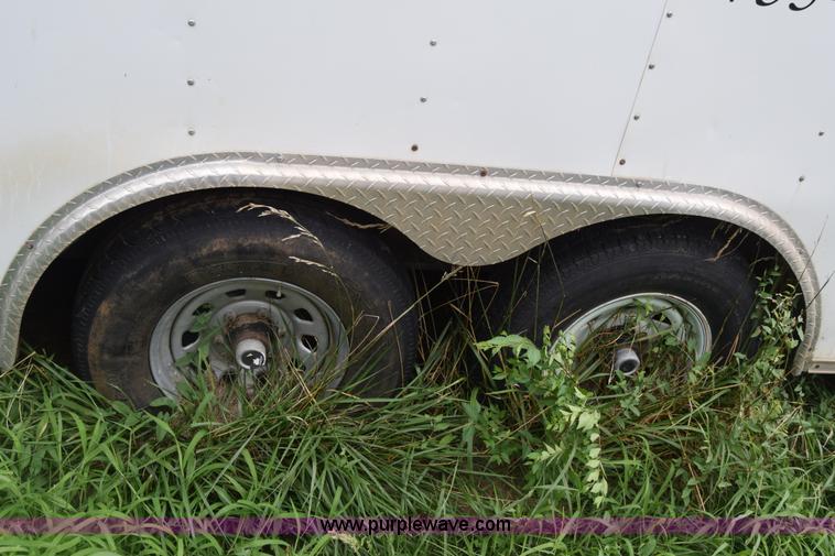 image for item K2992 2008 Forest River enclosed cargo trailer