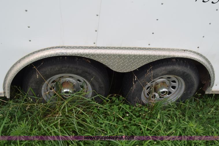 image for item K2992 2008 Forest River enclosed cargo trailer