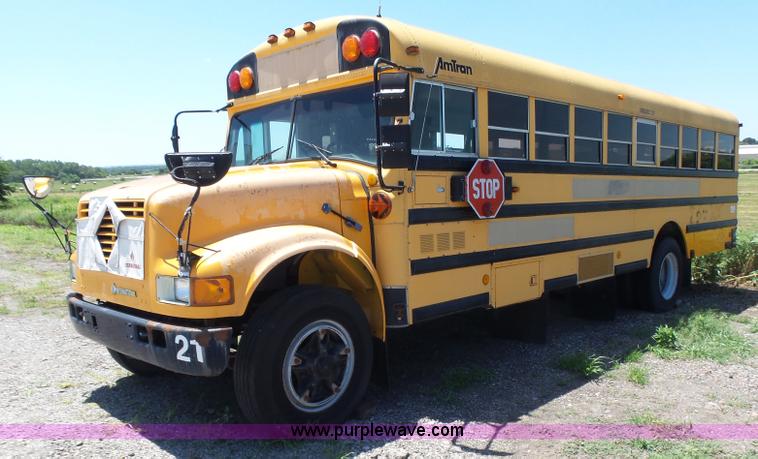 image for item K3137 1993 International 3800 Amtran school bus