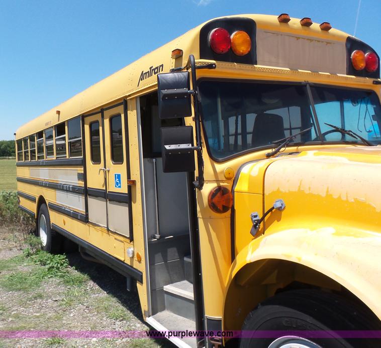 image for item K3137 1993 International 3800 Amtran school bus