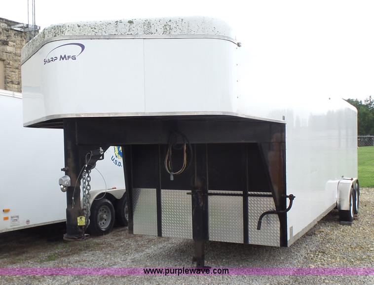 image for item K3163 2005 Sharp enclosed cargo trailer