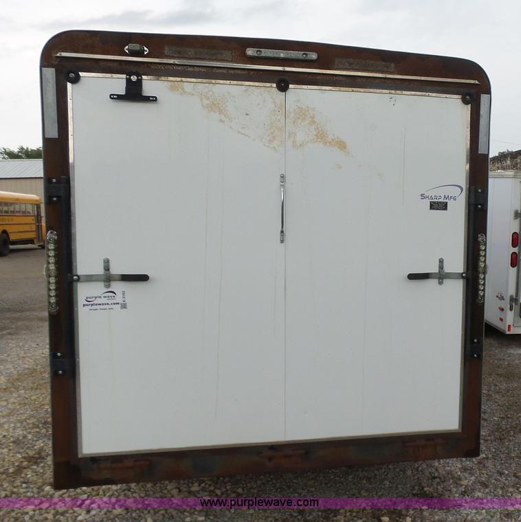 image for item K3163 2005 Sharp enclosed cargo trailer