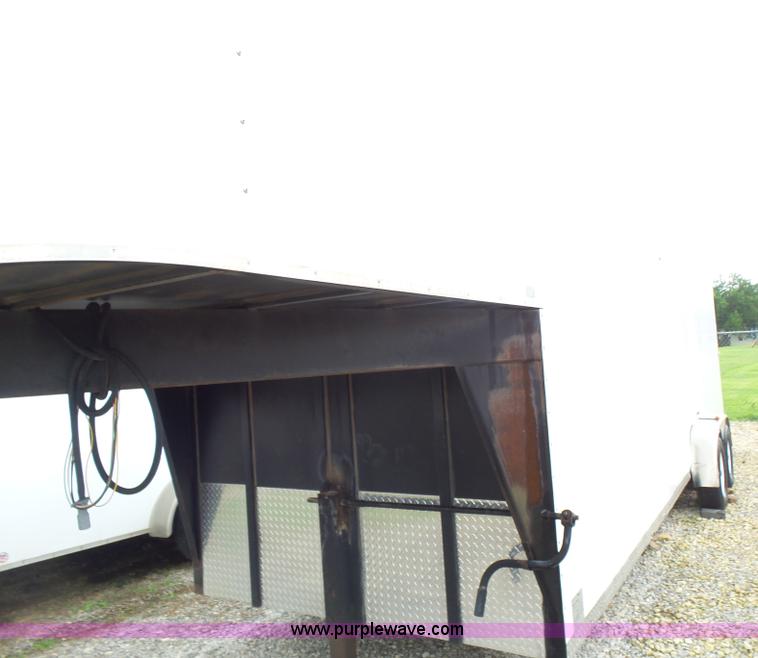 image for item K3163 2005 Sharp enclosed cargo trailer