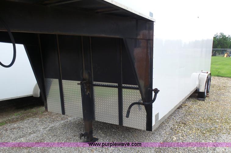 image for item K3163 2005 Sharp enclosed cargo trailer