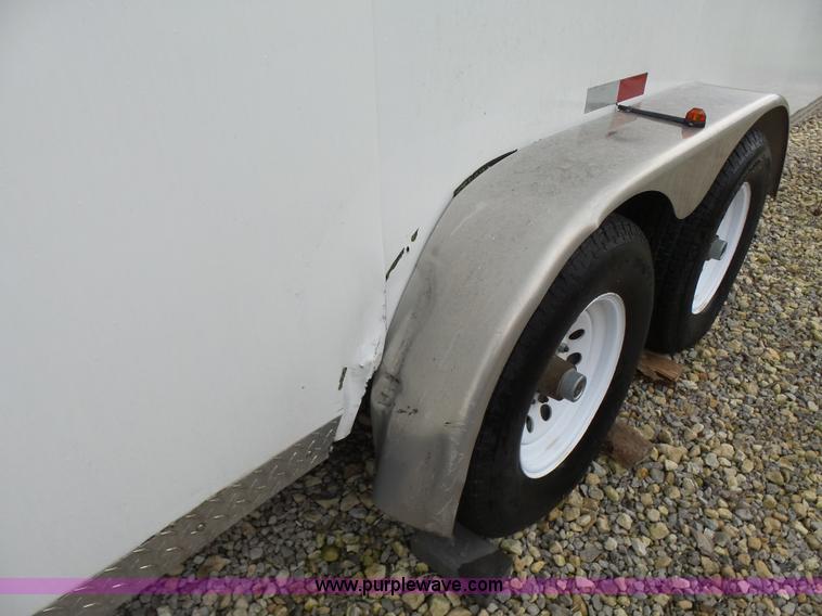image for item K3163 2005 Sharp enclosed cargo trailer