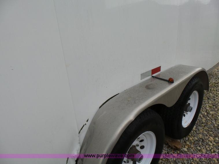 image for item K3163 2005 Sharp enclosed cargo trailer