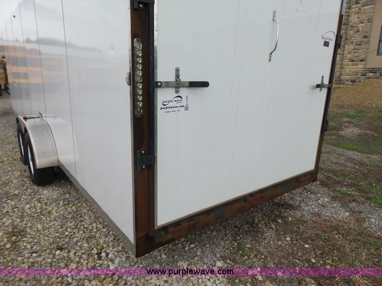image for item K3163 2005 Sharp enclosed cargo trailer