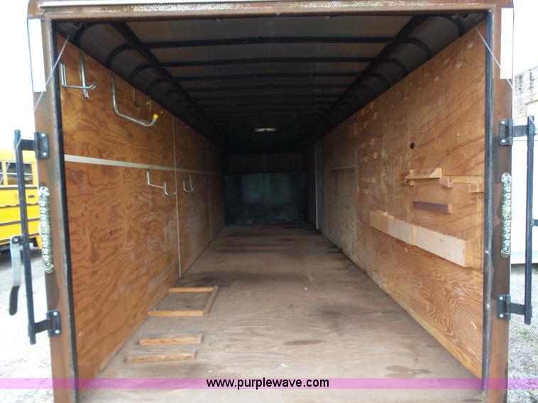 image for item K3163 2005 Sharp enclosed cargo trailer