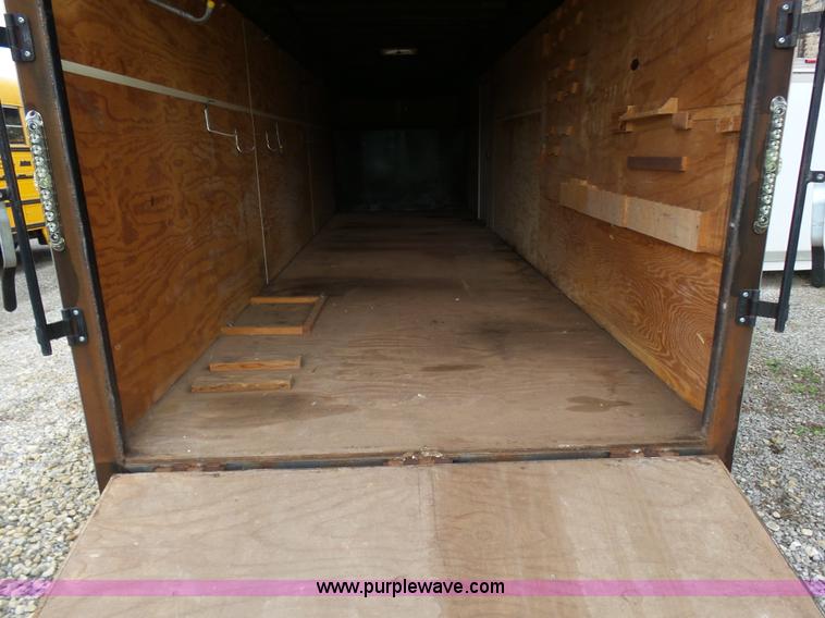 image for item K3163 2005 Sharp enclosed cargo trailer