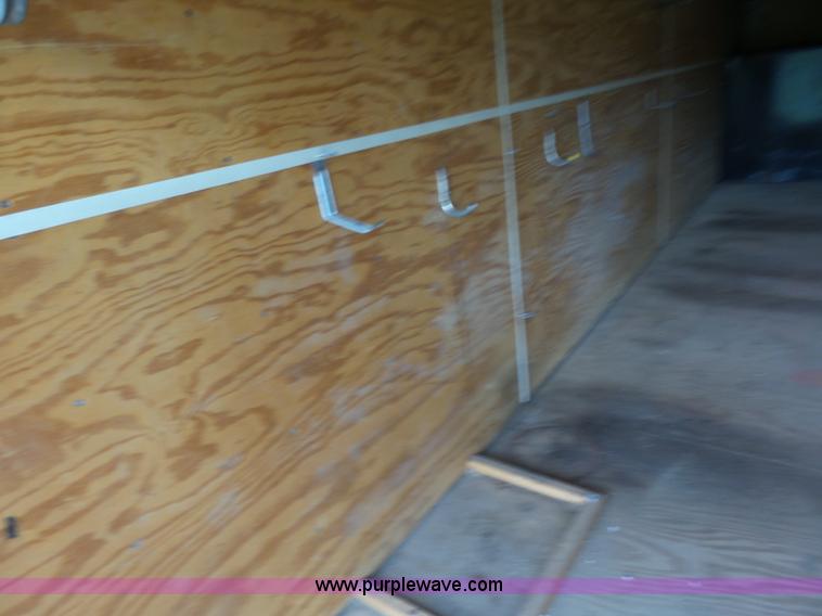 image for item K3163 2005 Sharp enclosed cargo trailer