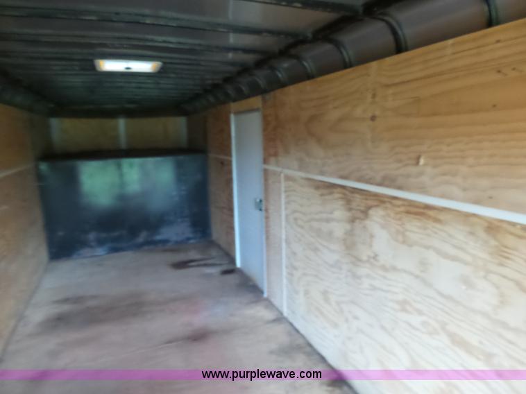 image for item K3163 2005 Sharp enclosed cargo trailer