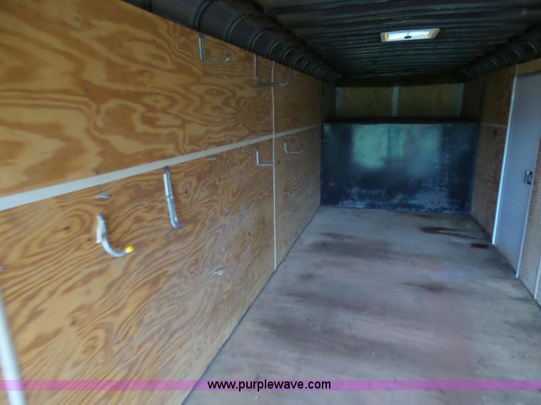 image for item K3163 2005 Sharp enclosed cargo trailer