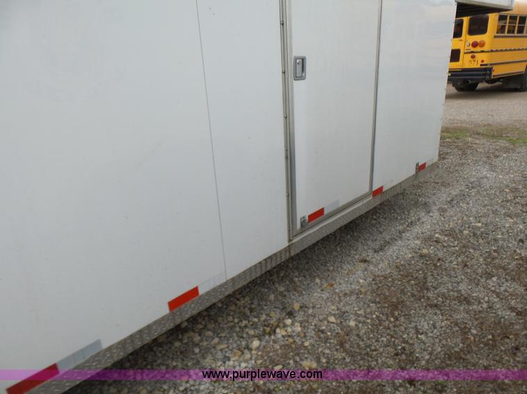 image for item K3163 2005 Sharp enclosed cargo trailer