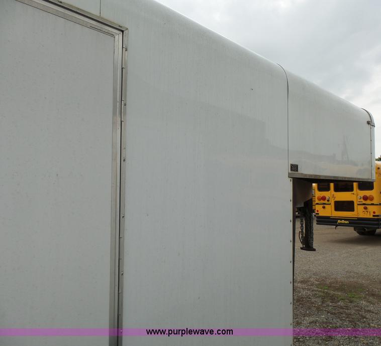 image for item K3163 2005 Sharp enclosed cargo trailer