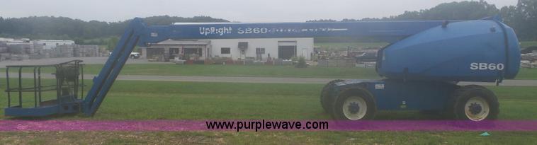 image for item K3482 1999 Up Right SB60 boom lift
