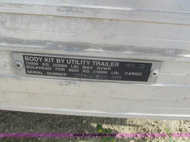 image for item K4055 Utility soft sided truck bed