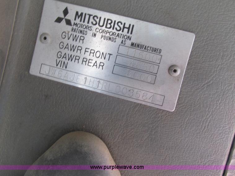image for item K4056 1994 Mitsubishi Fuso FE truck cab and chassis
