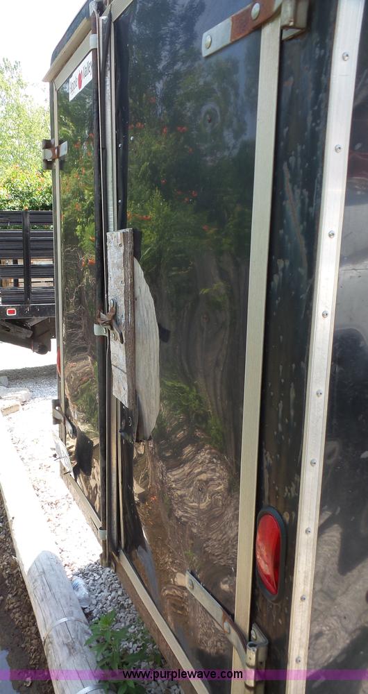 image for item K4667 2002 Apple Valley enclosed cargo trailer