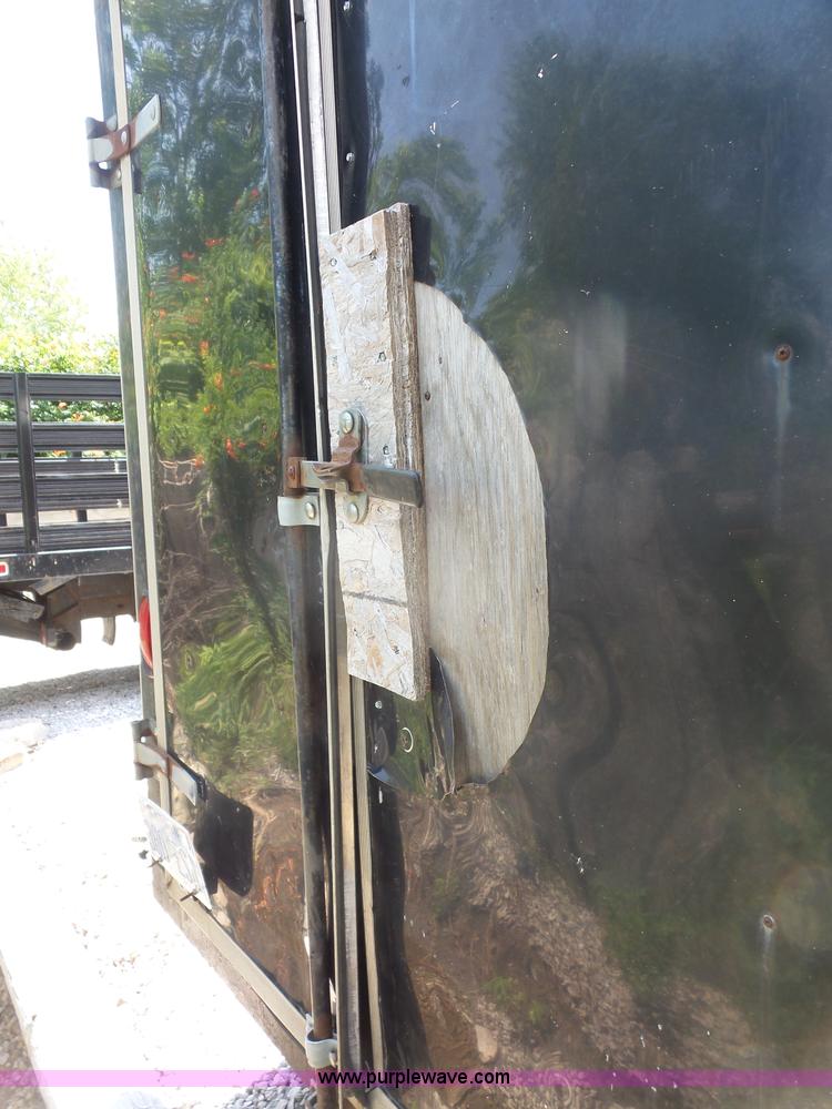 image for item K4667 2002 Apple Valley enclosed cargo trailer