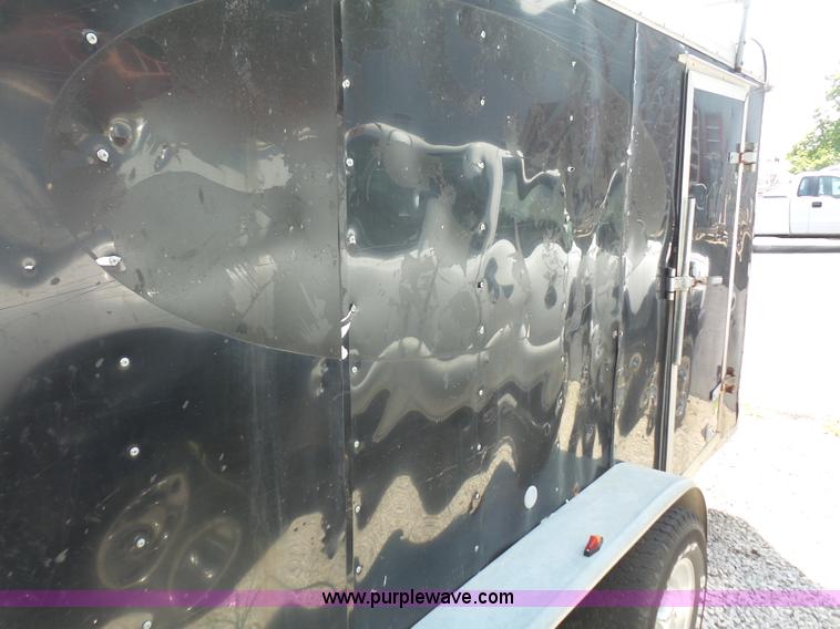 image for item K4667 2002 Apple Valley enclosed cargo trailer