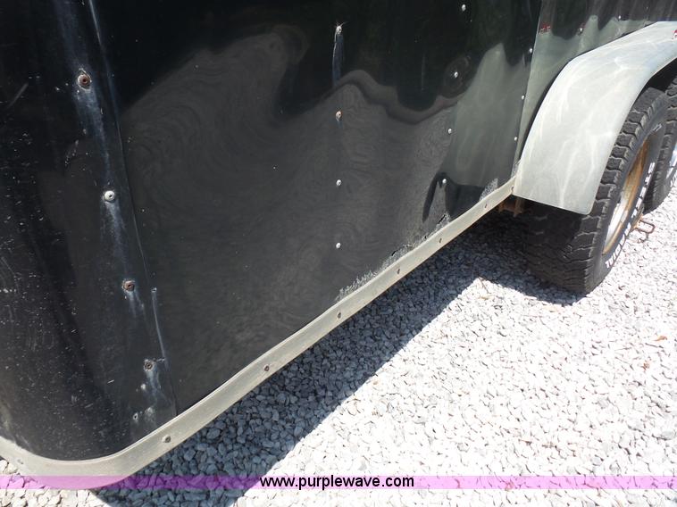 image for item K4667 2002 Apple Valley enclosed cargo trailer