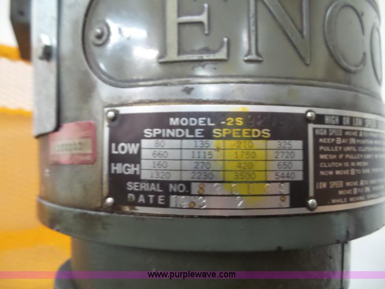 image for item K4670 Enco 2S vertical milling machine