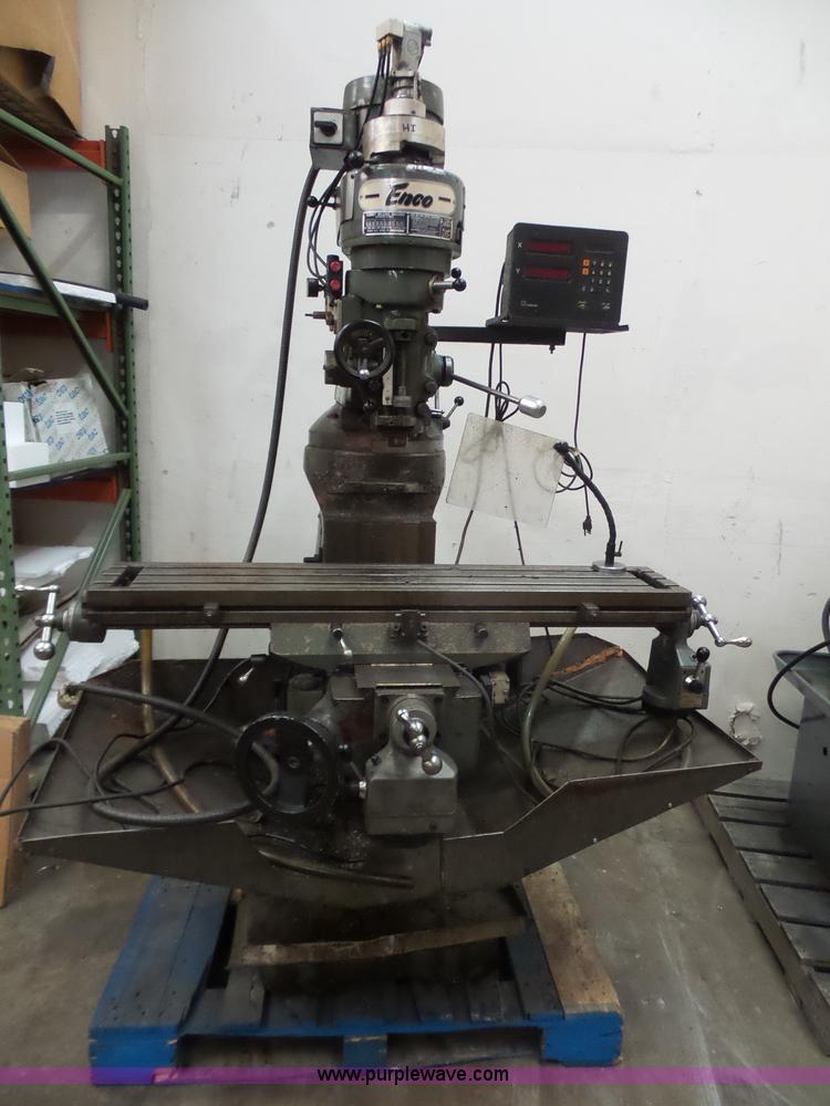 image for item K4672 Enco vertical milling machine