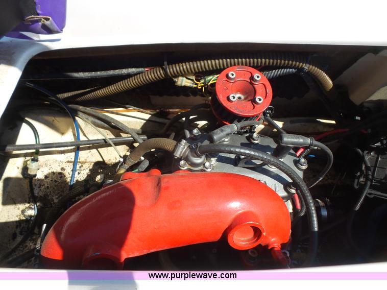 image for item K4677 *(2) 1995 Tigershark Monte Carlo jet skis with trailer