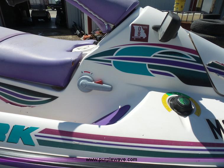 image for item K4677 *(2) 1995 Tigershark Monte Carlo jet skis with trailer
