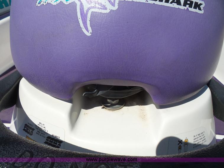 image for item K4677 *(2) 1995 Tigershark Monte Carlo jet skis with trailer