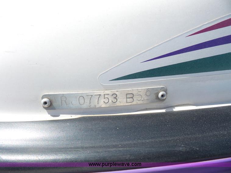 image for item K4677 *(2) 1995 Tigershark Monte Carlo jet skis with trailer