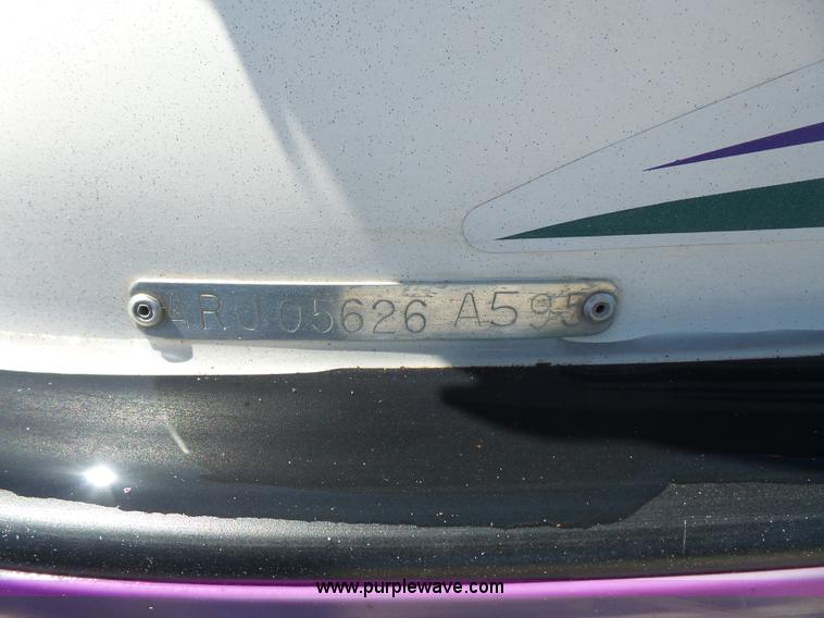 image for item K4677 *(2) 1995 Tigershark Monte Carlo jet skis with trailer