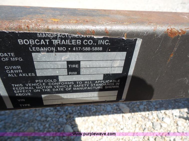 image for item K4677 *(2) 1995 Tigershark Monte Carlo jet skis with trailer