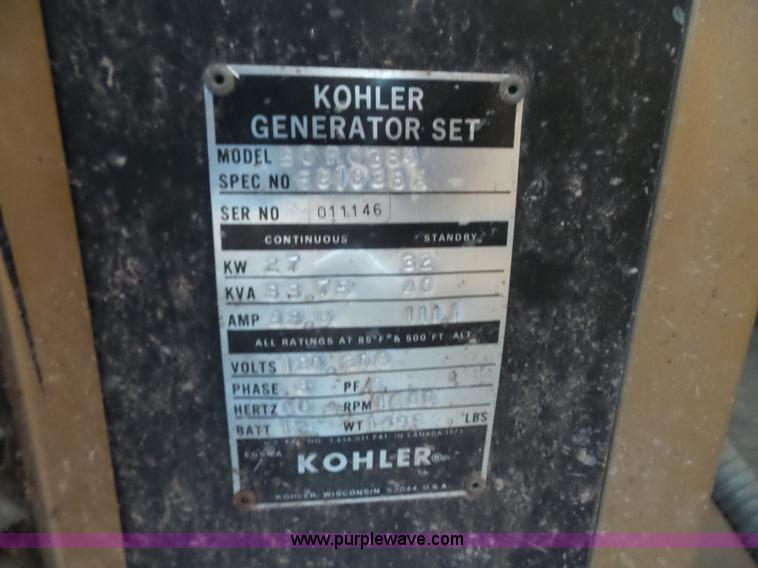 image for item K4681 Kohler generator