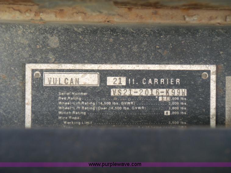 image for item K5304 2000 Freightliner FL60 rollback truck